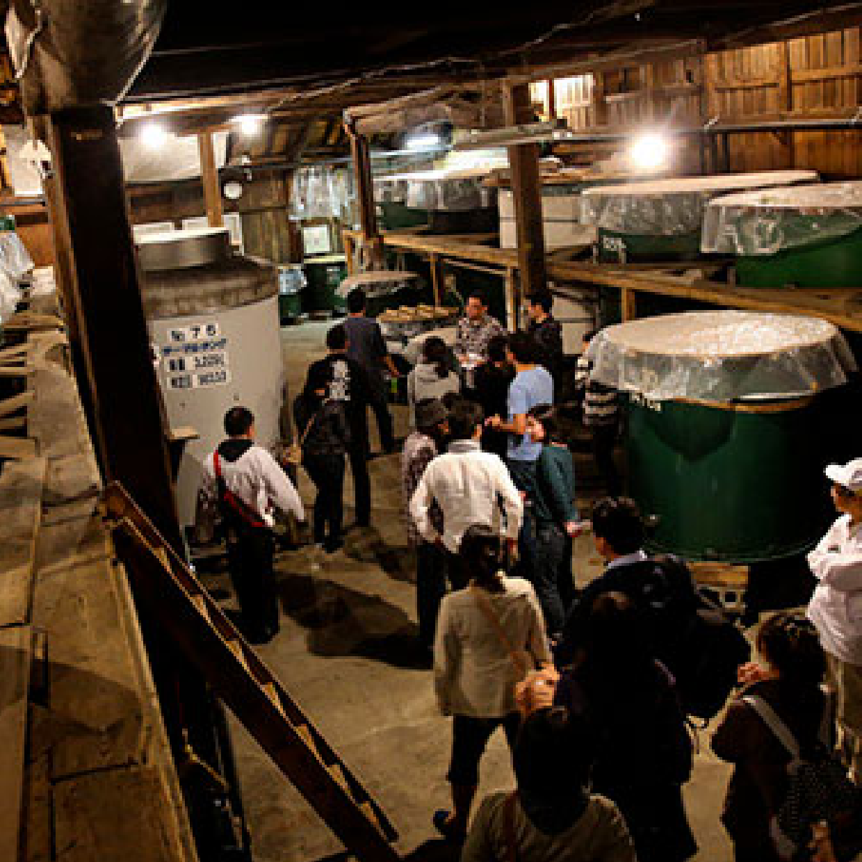 酒蔵開放の様子