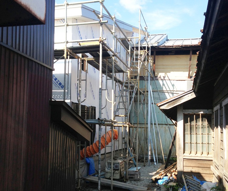 新工場、順調に建設中！