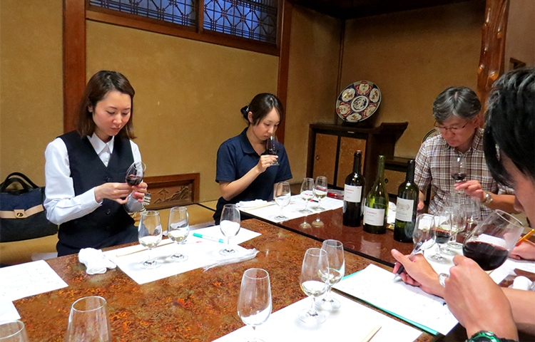 ワインの勉強会？