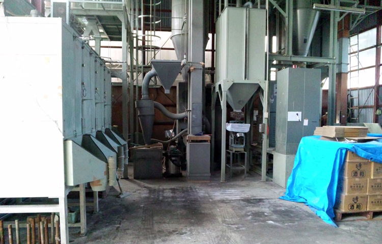 米の受け入れ準備OK