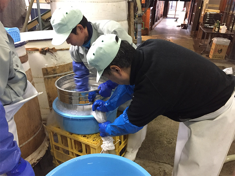 吟醸酒の仕込み始まりました！