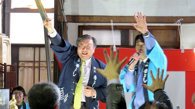 酒蔵開放　無事終わりました