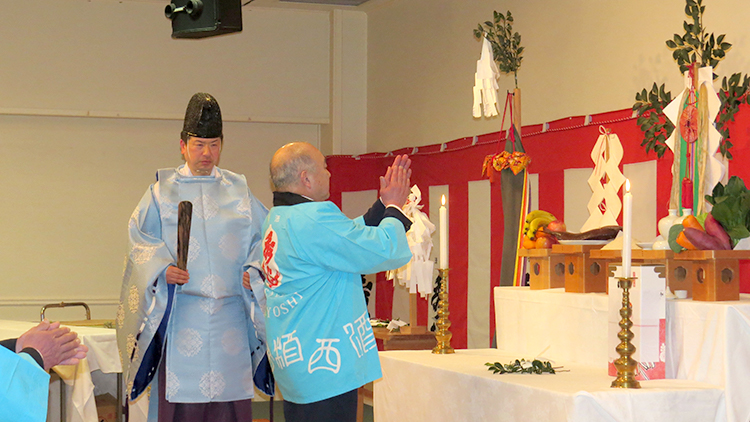 仕込み仕舞いを終えて