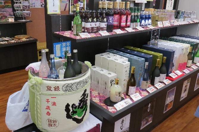 角館のお土産屋さん