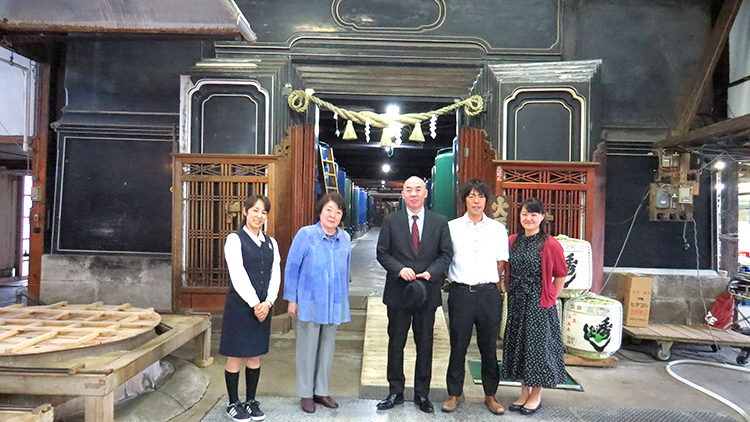 百田尚樹氏来社