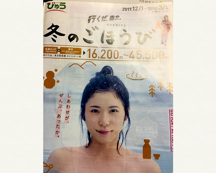 「びゅう」で行くぜ東北。冬のごほうび！