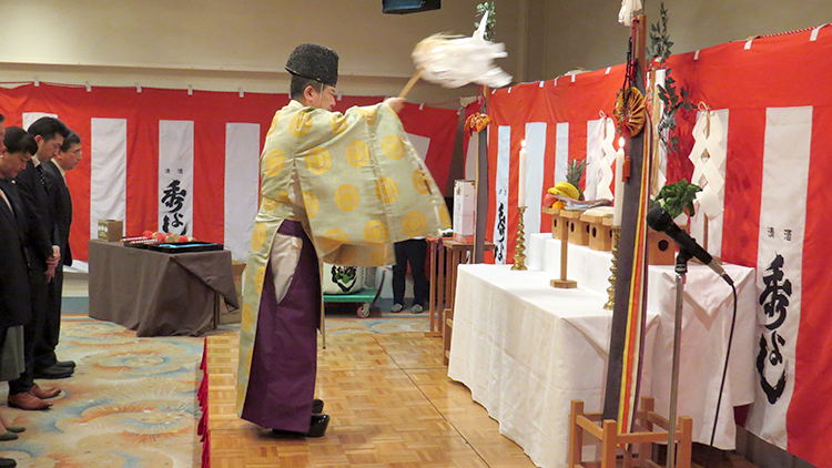 仕込み仕舞と祝賀会