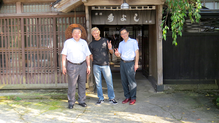 社長の友人とお客様