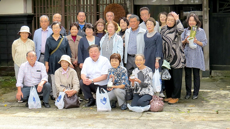 柵の湯のお客様たち