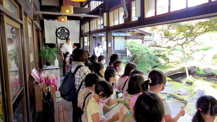 中仙小二年生の社会学習