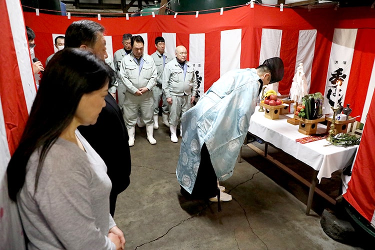 令和4酒造年度仕込み仕舞